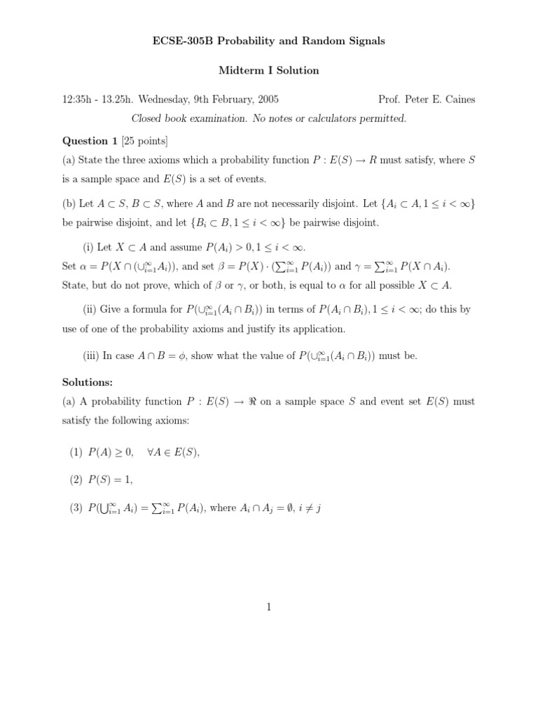Winter 05 Mid1 Sol Discrete Mathematics Mathematical Relations