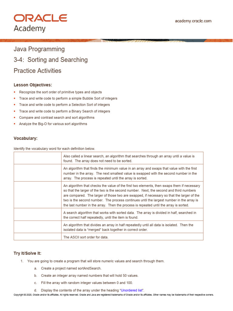 JP 3 4 Practicesssssssss | PDF | Computer Programming | Algorithms And ...