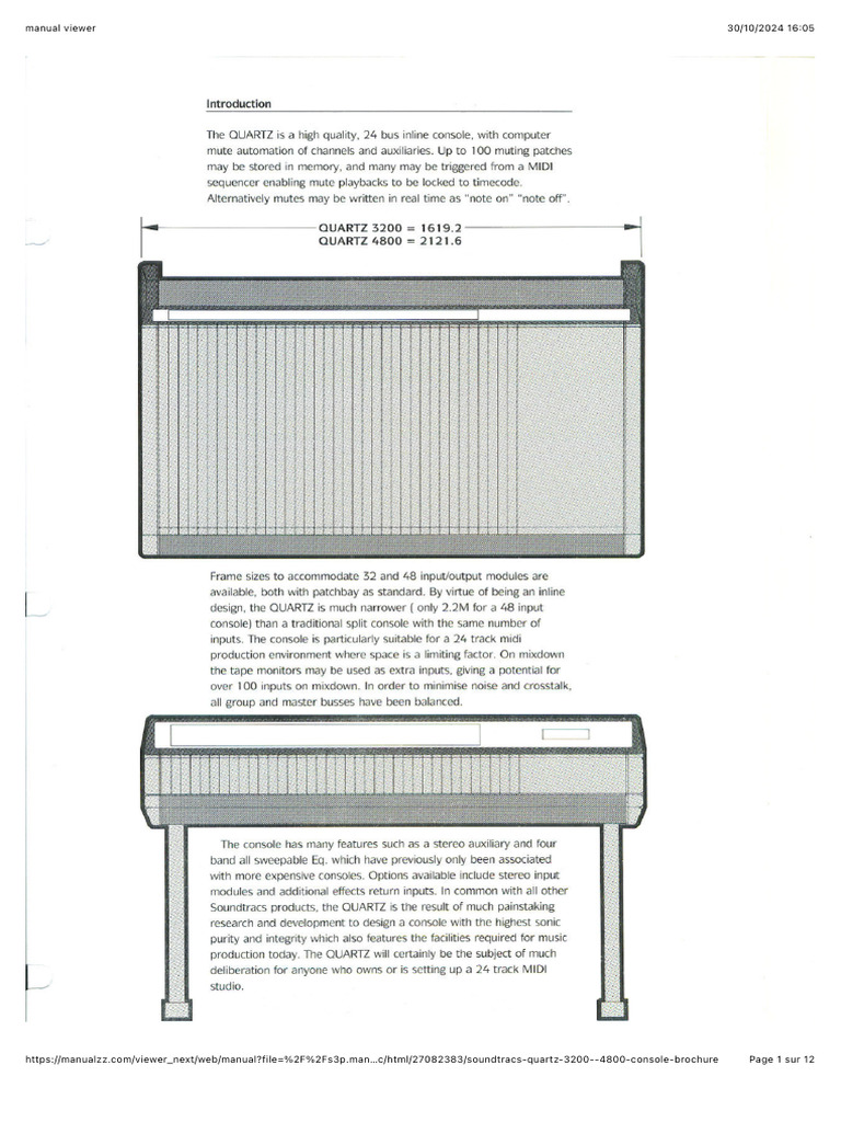 Soundtracs Quartz Console Manual | PDF | Html | Hypertext