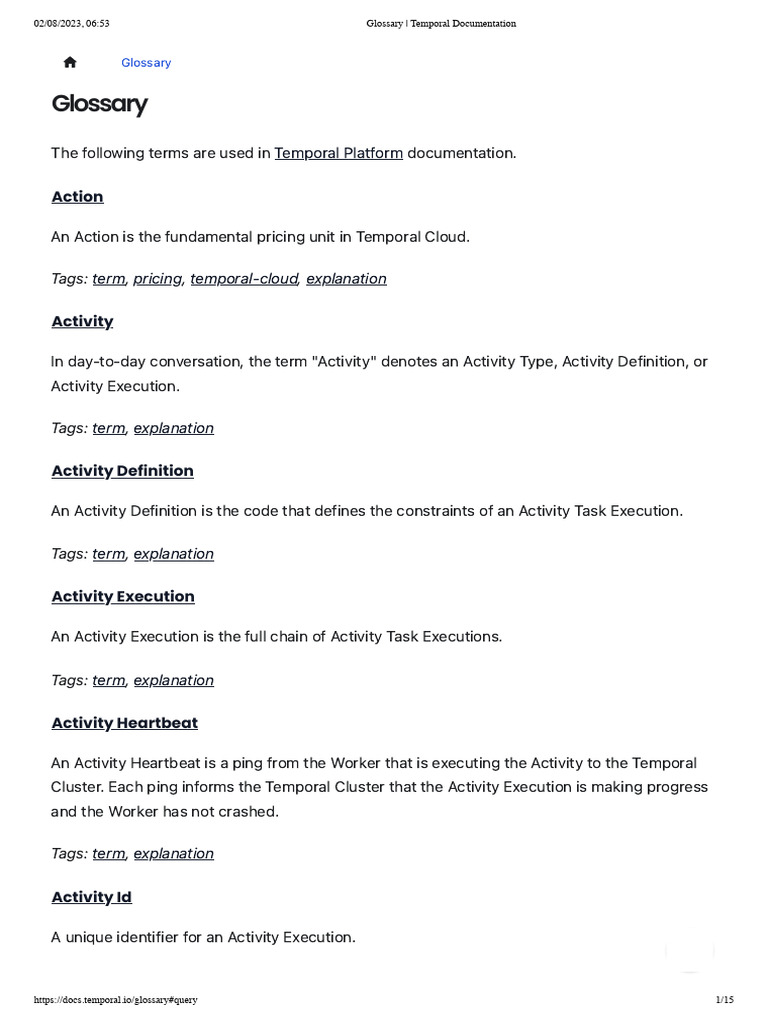 Workflows - Temporal Documentation | PDF | Cloud Computing | Tag (Metadata)