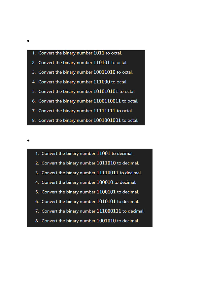 Conversion | PDF
