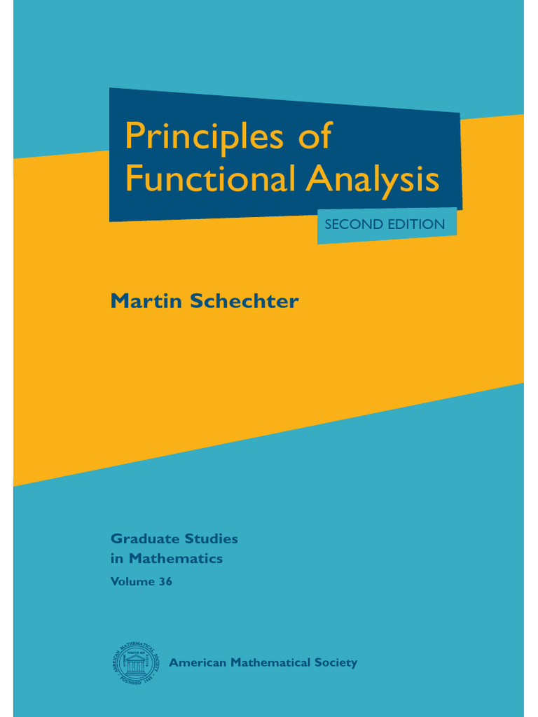 Principles of Functional Analysis | PDF | Operator (Mathematics ...