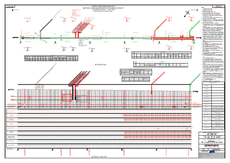 L-Section LN-SMR Sheet 3 As On 13nov | PDF | Rail Transport | Rail ...