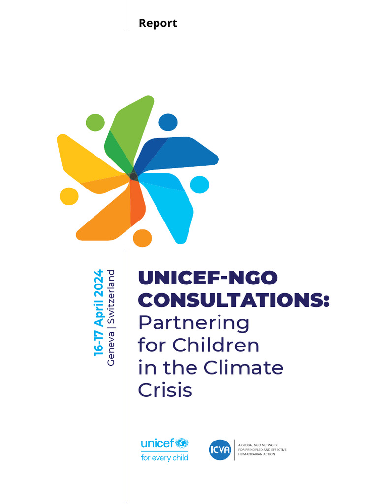 UNICEF-NGO Consultations 2024 Report | PDF | Non Governmental ...