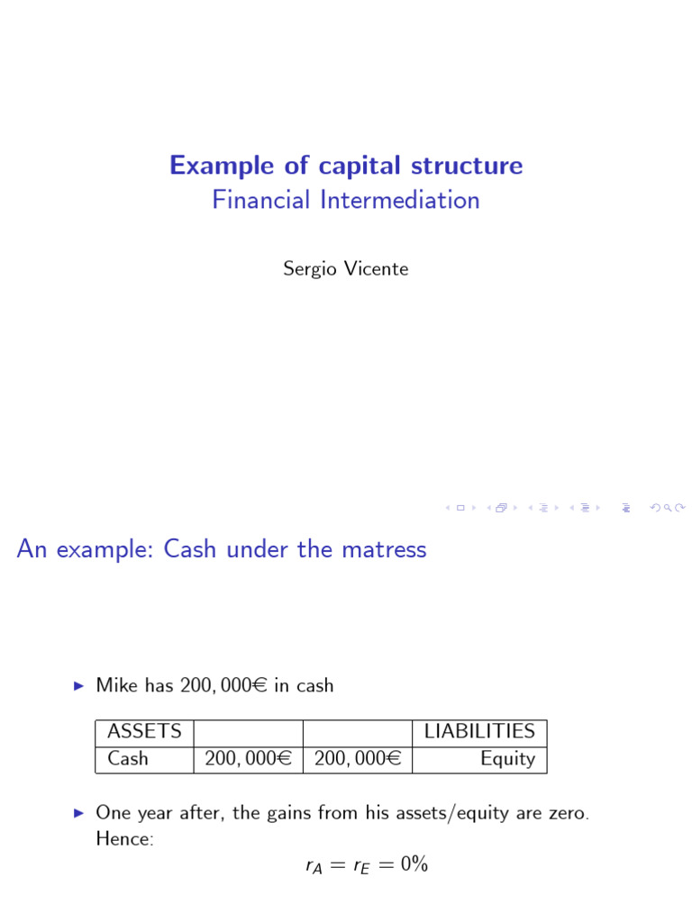 Understanding Capital Structure Examples | PDF | Equity (Finance) | Debt