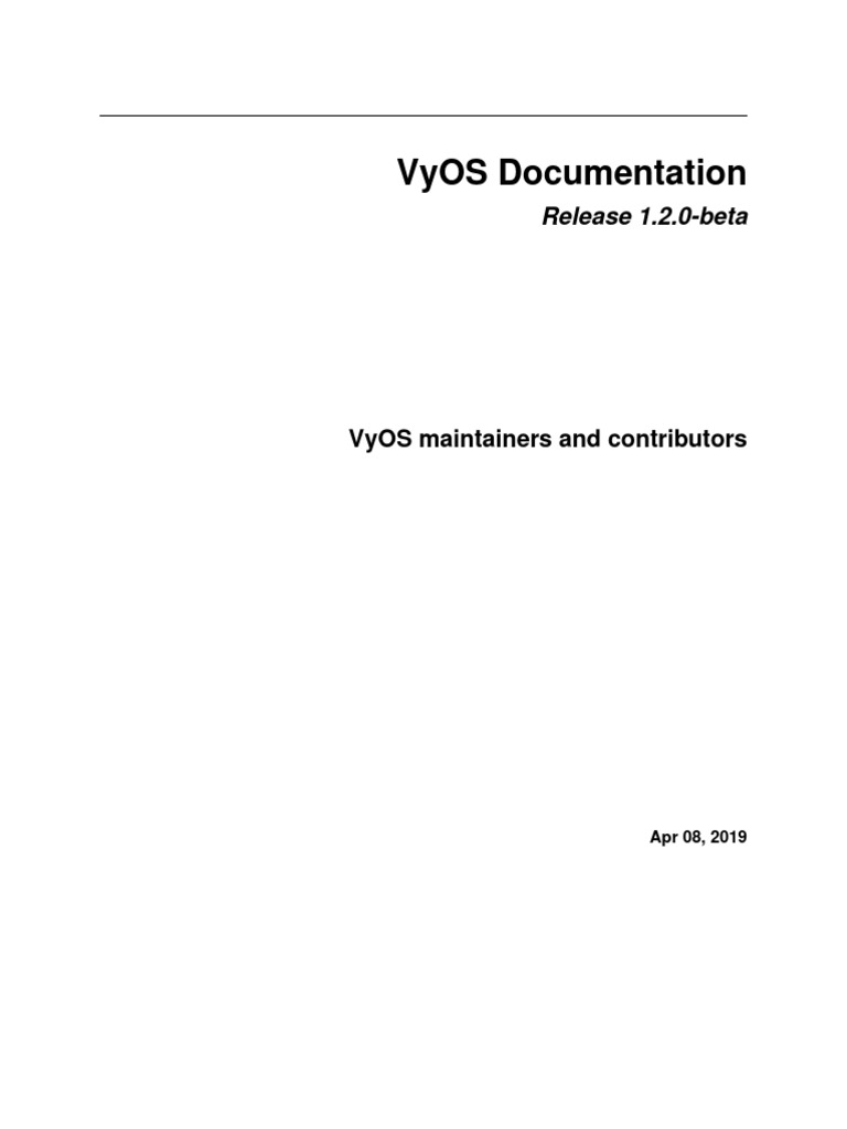 VyOS Dynamic DNS Configuration Guide | PDF | I Pv6 | Network Layer ...