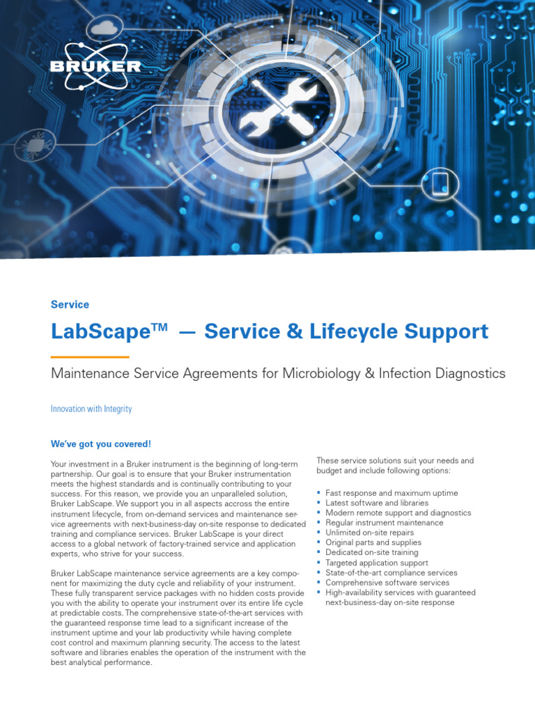 Bruker LabScape Service Solutions | PDF | Computing