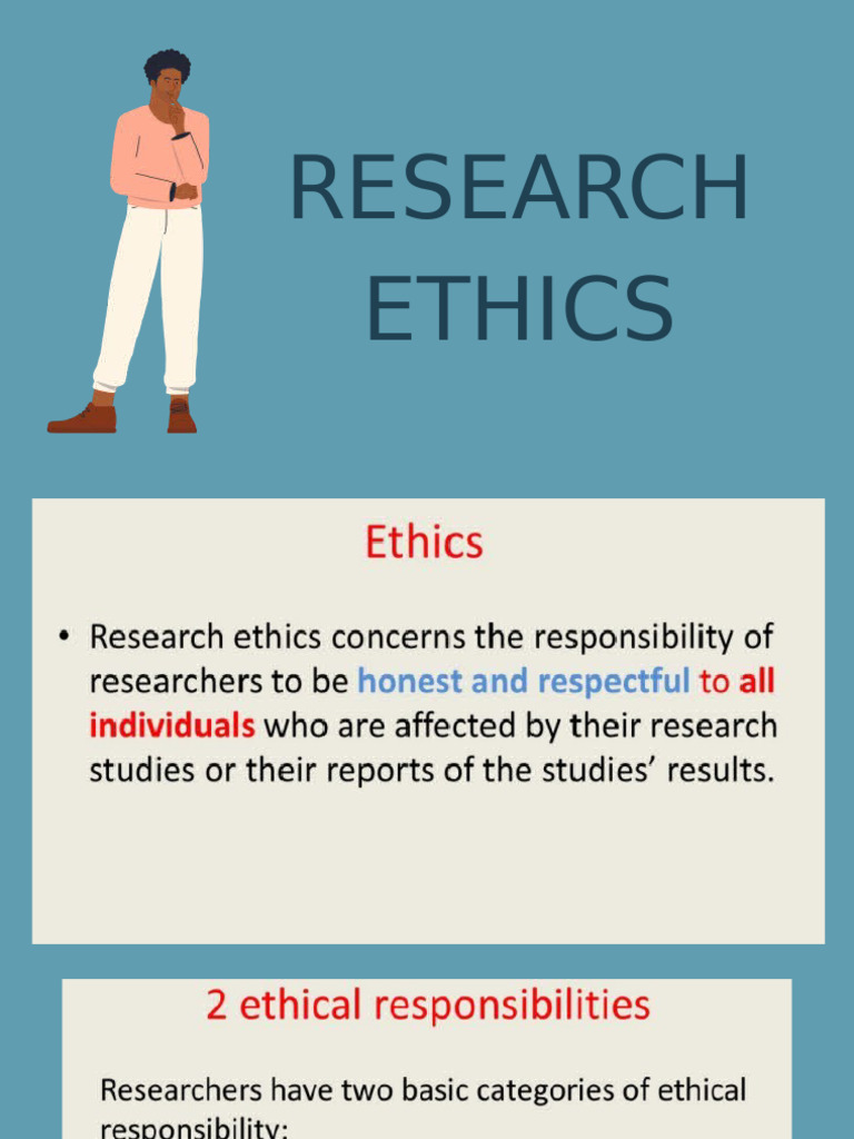 Research Ethics | PDF | Science & Mathematics