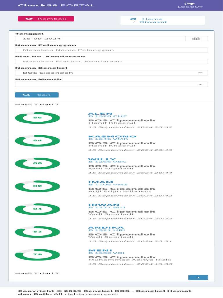 Check58 Portal | PDF