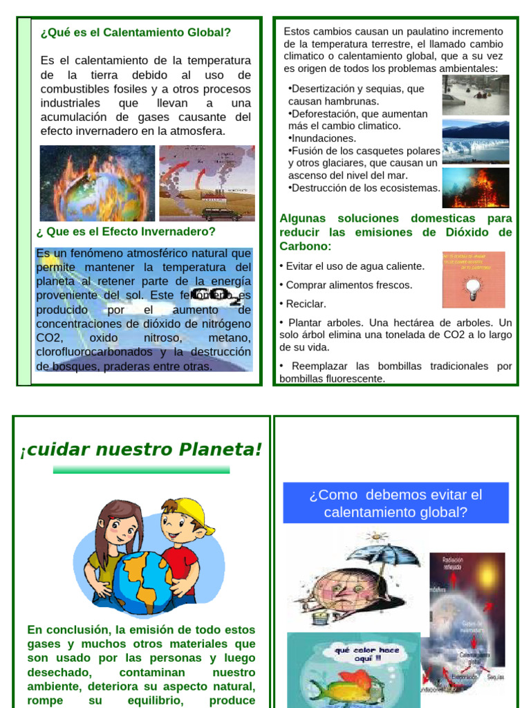 Soluciones para Evitar el Calentamiento Global | PDF | Tecnología