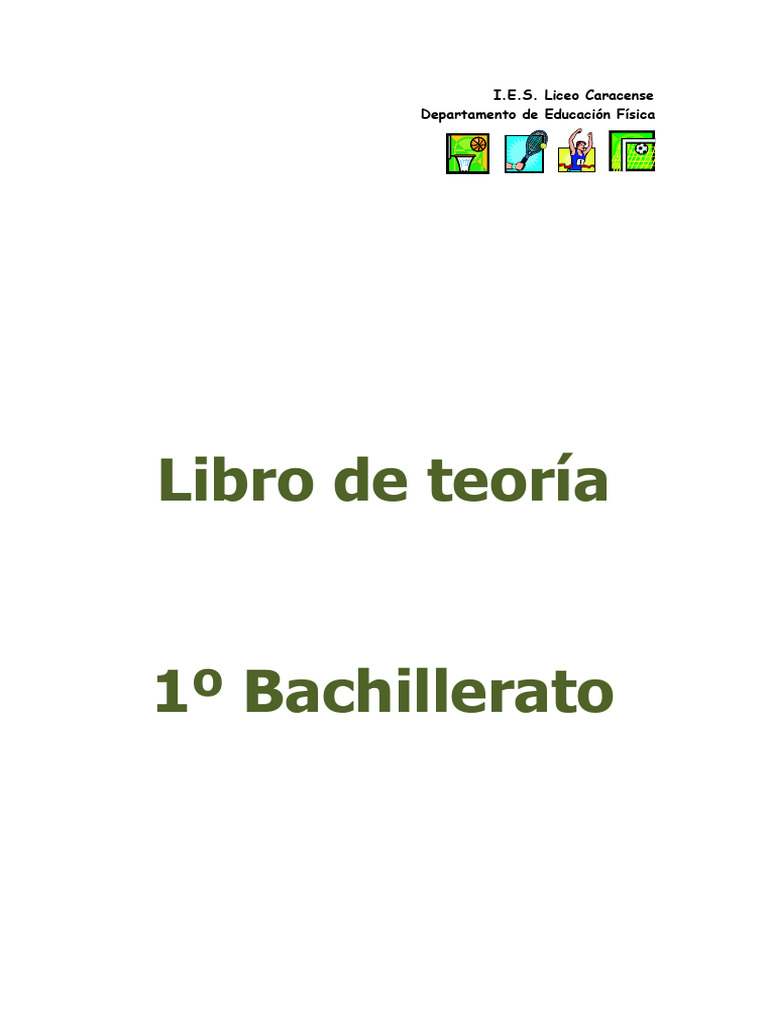 Libro 1 Bachillerato | PDF | Resistencia | Flexibilidad (anatomía)