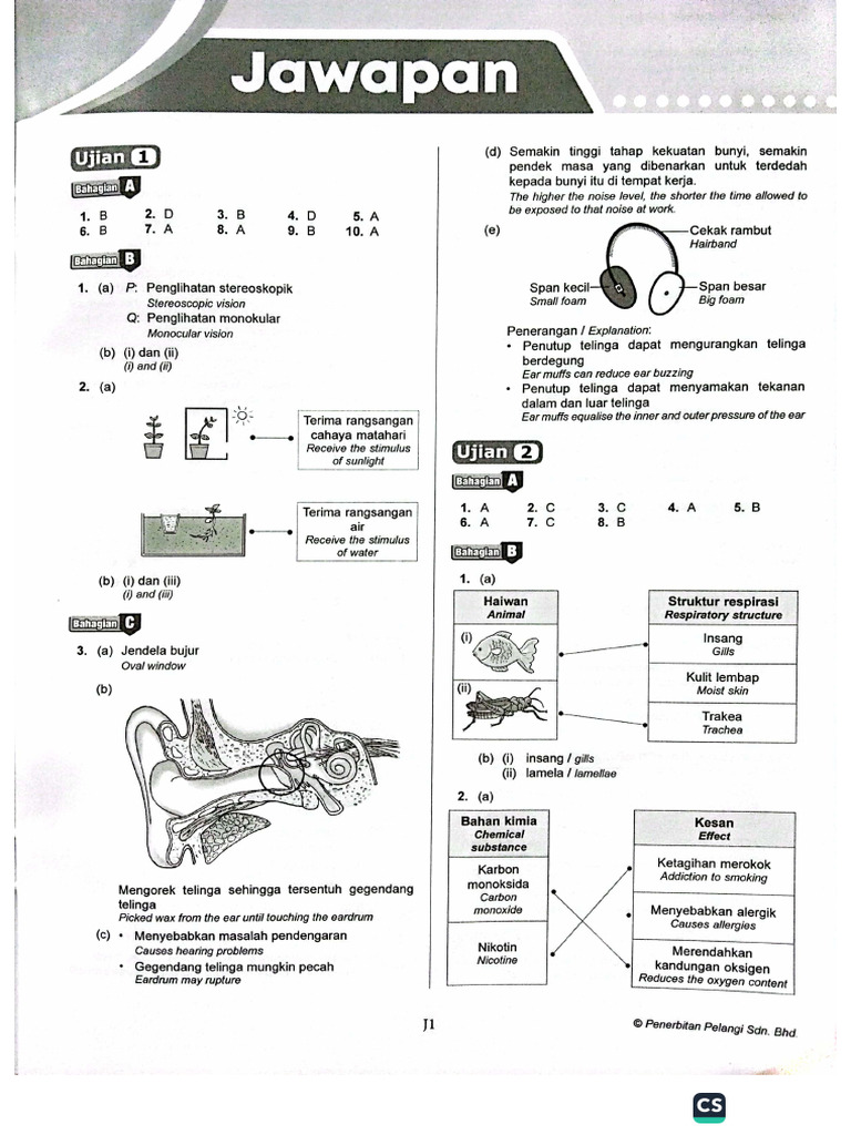Jawapan Ulangkaji Bab 1 Bab 3 Sains Form 3 Pdf