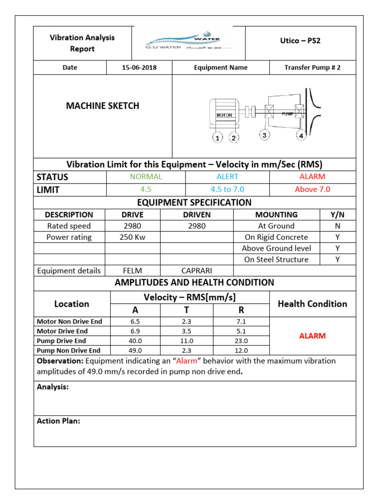 PS2 - Transfer Pump # 2 - VA (15-08-2018) | PDF