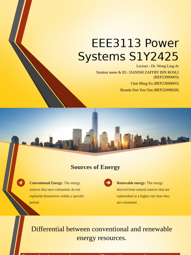 New Presentation of Energy | PDF | Energy Development | Power Station