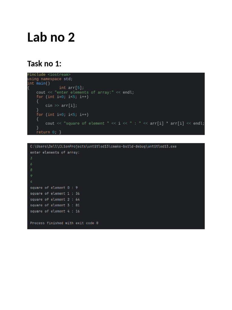 C++ Array Operations and Functions | PDF | Teaching Methods & Materials ...