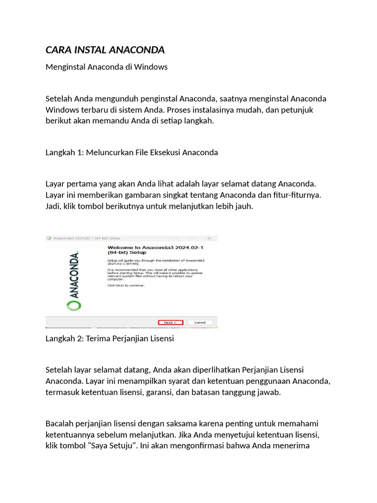 Tugas Anaconda Bing | PDF | Komputer