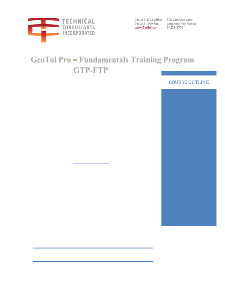 GD&T Core Competencies Study Guide | PDF