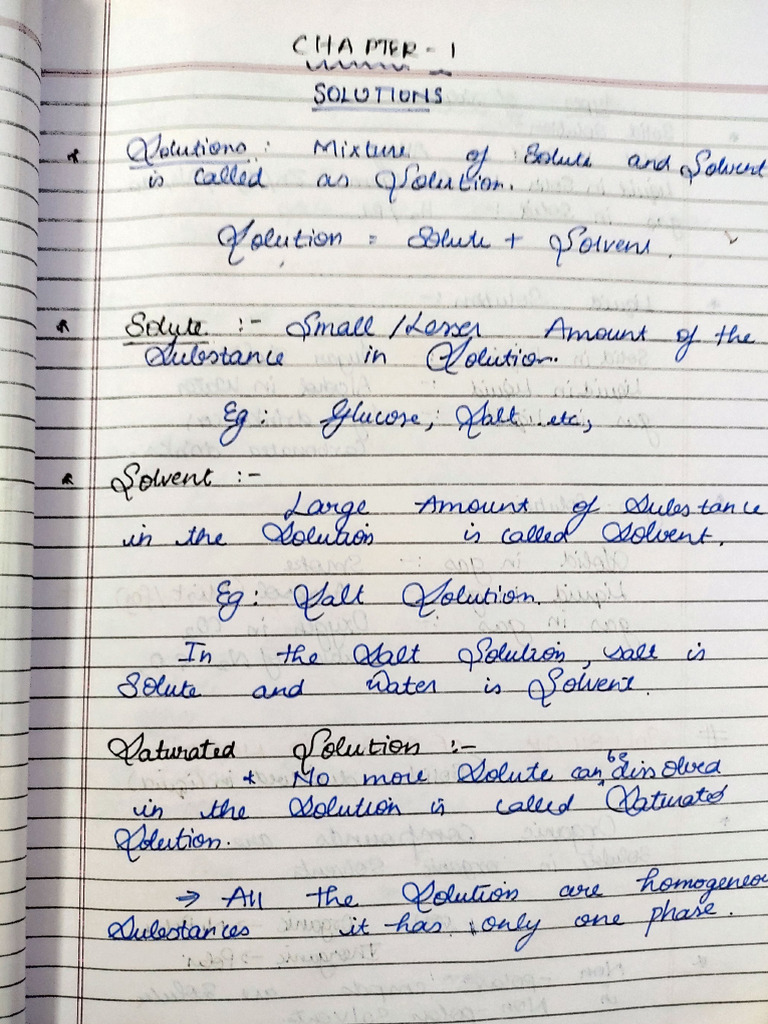 Solutions CH 1 | PDF