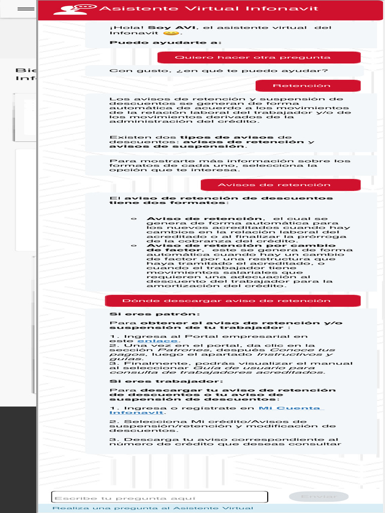 Guía de Créditos y Retenciones Infonavit | PDF | Informática