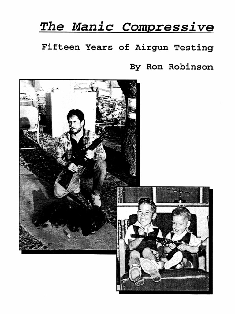 Manic Compressive Airgun Testing by Ron Robinson | PDF