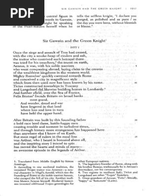 Sir Gawain and the Green Knight