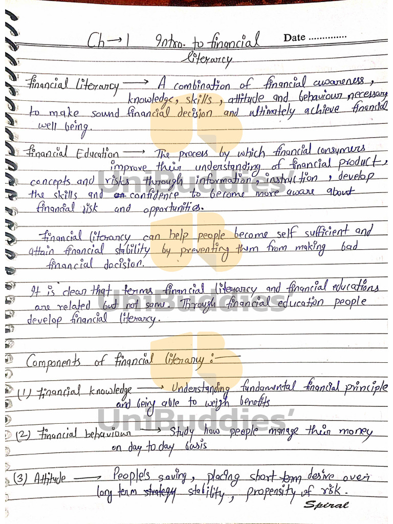 Finance For Everyone Notes | PDF