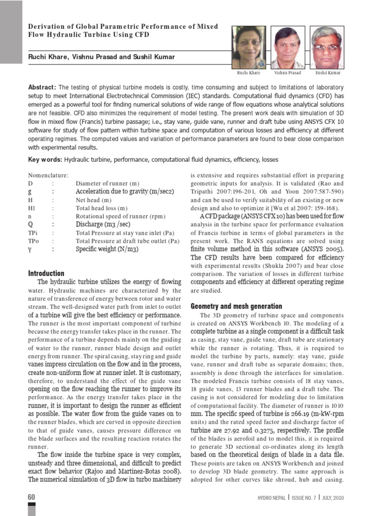 Derivation of Global Parametric Performa | PDF | Turbine | Turbomachinery
