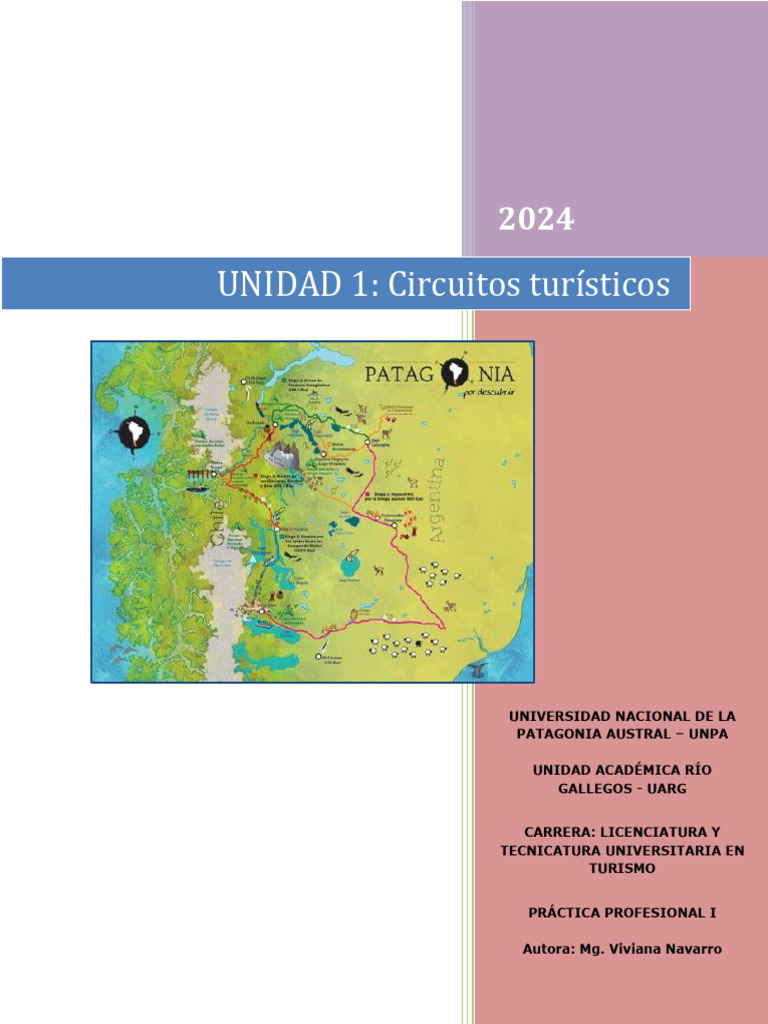 Diseño de Circuitos Turísticos 2024 | PDF | Turismo | Mapa