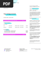 Octopus Energy Bill and Payment Details | PDF