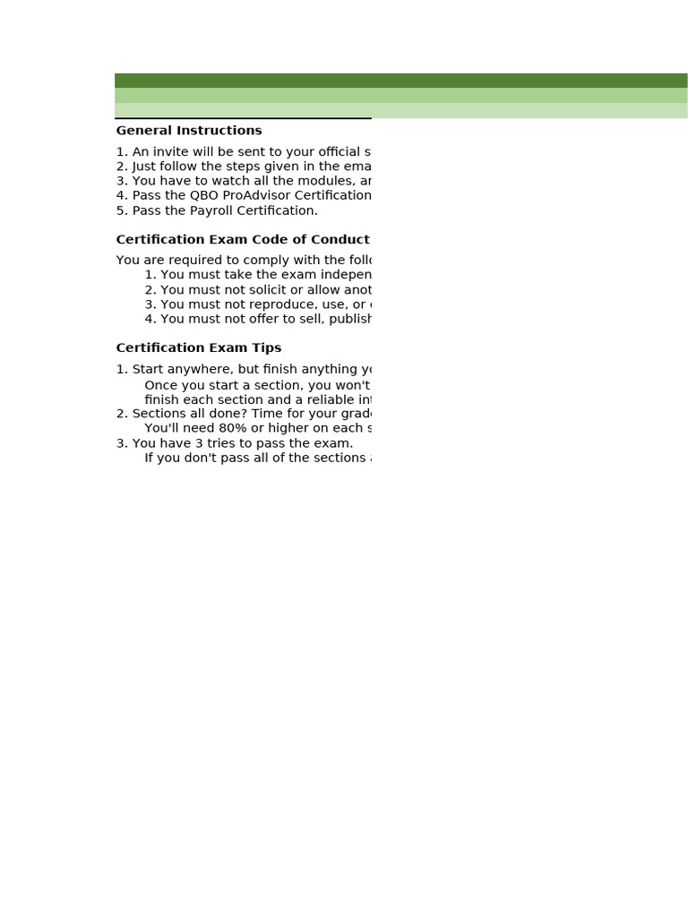 QuickBooks Certification Guide for Interns | PDF | Quick Books | Payroll