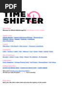 Walkthrough For Time Shifter | PDF