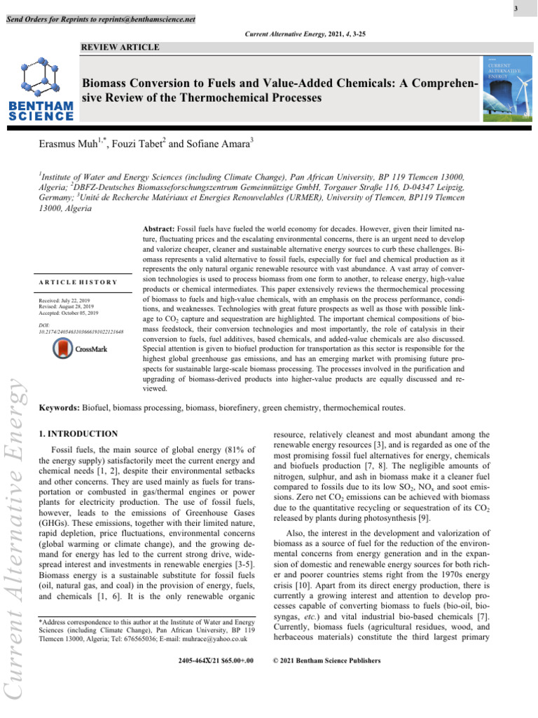 Biomass Conversion To Fuels and Value Ad | PDF | Biofuel | Carbohydrates