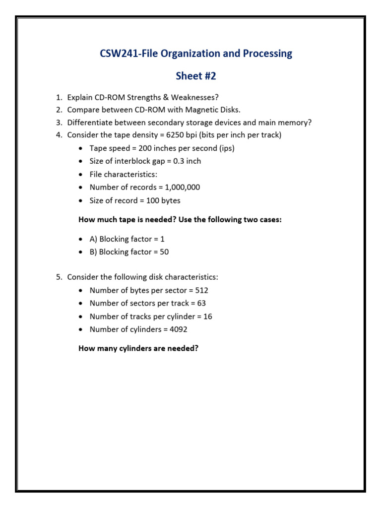 Sheet#2 | PDF | Home & Garden | Technology & Engineering
