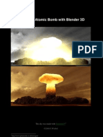 Atomic Bomb Tutorial en Blender