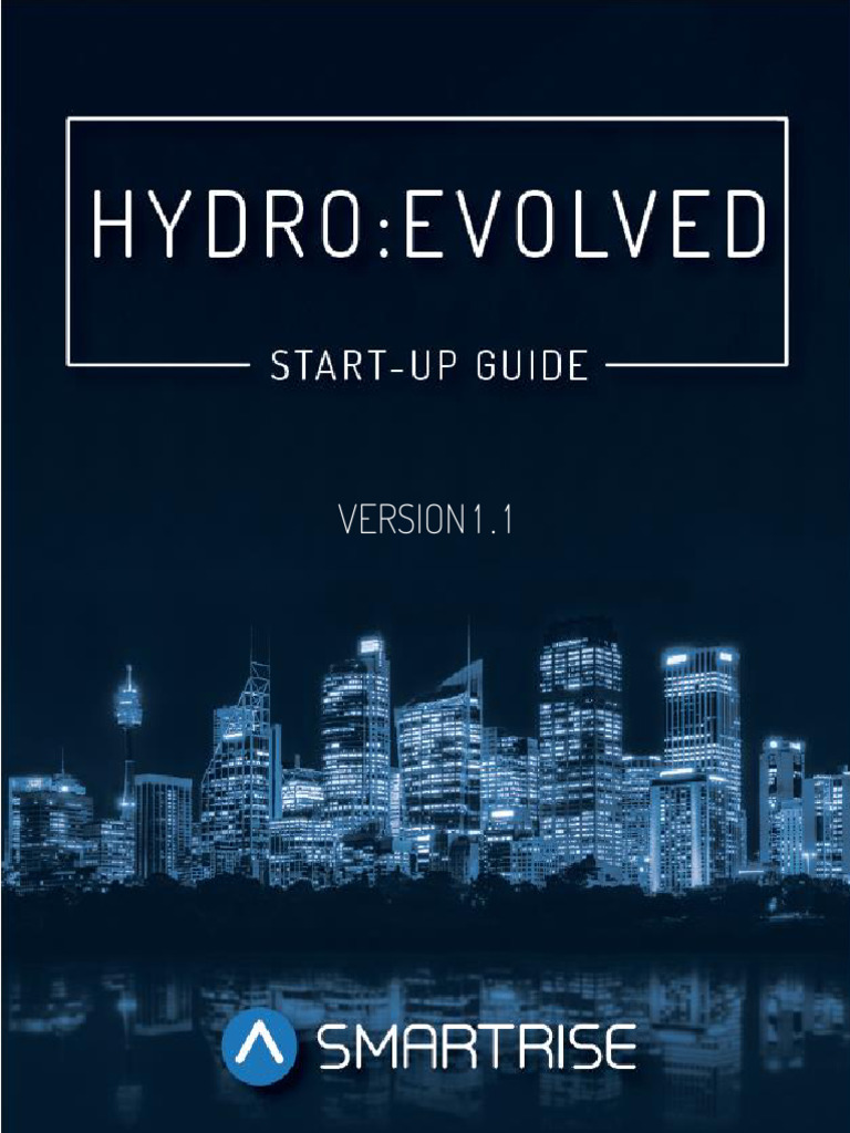 Hydro Evolved Start Up Guide v1.1 | PDF | Acceleration | Elevator