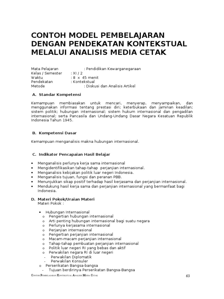 Rpp Hubint Cetak Pdf