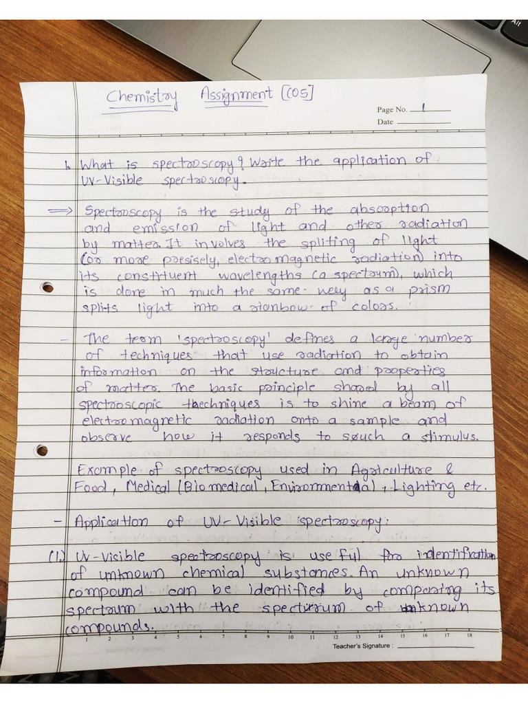 Chemistry Assignment CO 5 | PDF