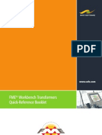 FME Workbench Transformers Quick-Reference Booklet