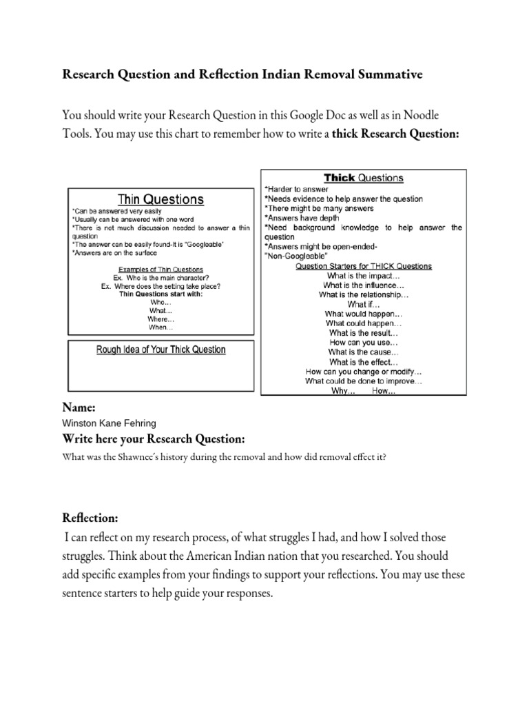Shawnee History and Removal Reflection | PDF | Cognition