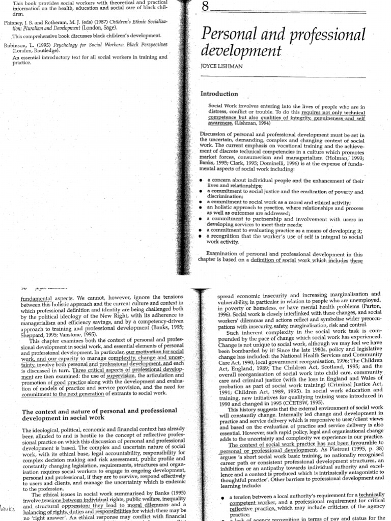 03 Personal and Professional Developement | PDF