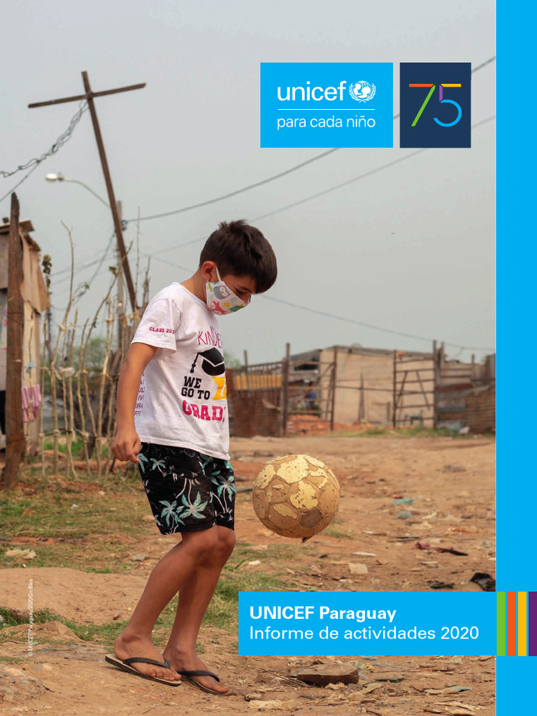 Informe de Actividades 2020 | PDF | Unicef | Lavar