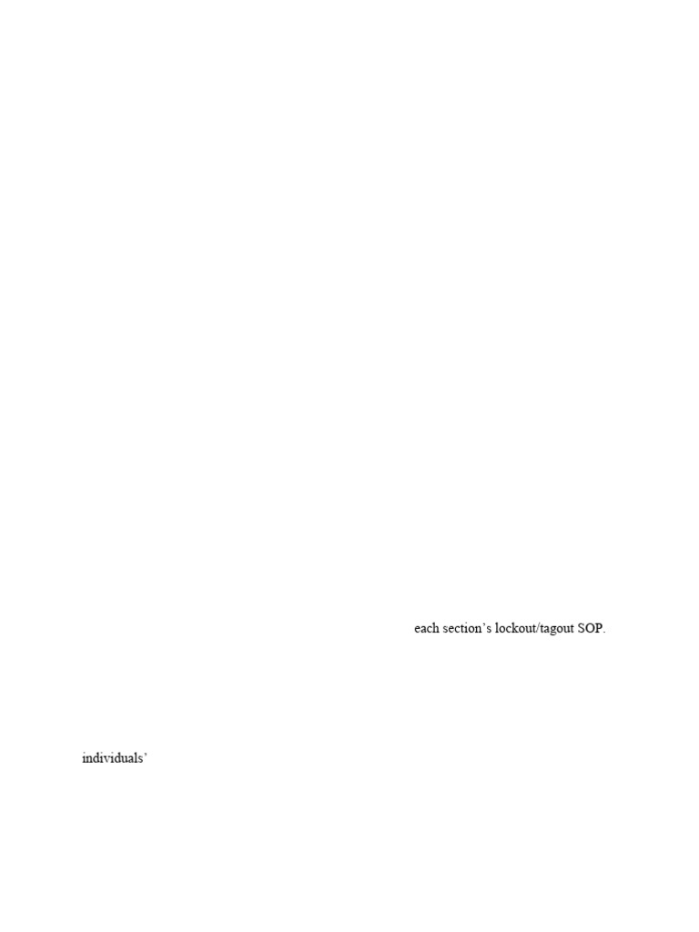 Chap 8 - Lockout Tagout | PDF | Occupational Safety And Health | Safety