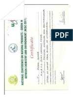 Certificate Ashok2