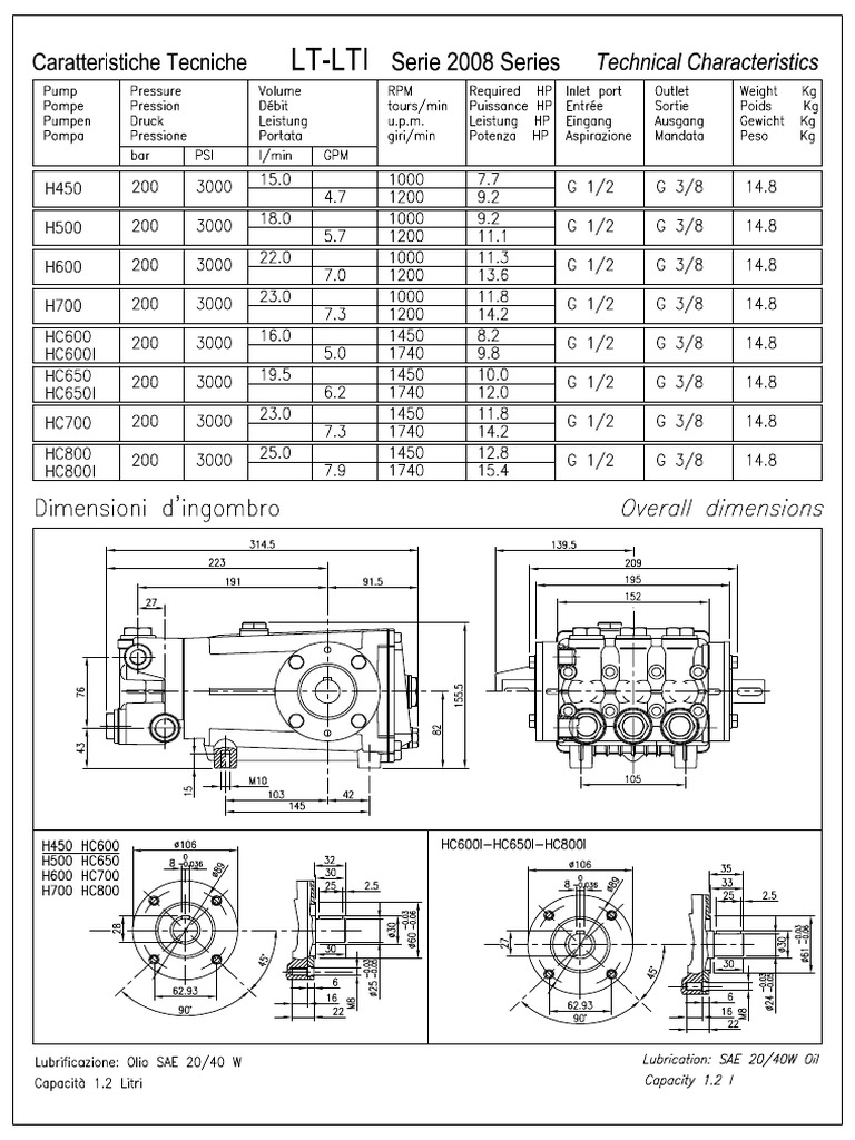 Serie LT Lti | PDF | Gas Technologies | Rotating Machines