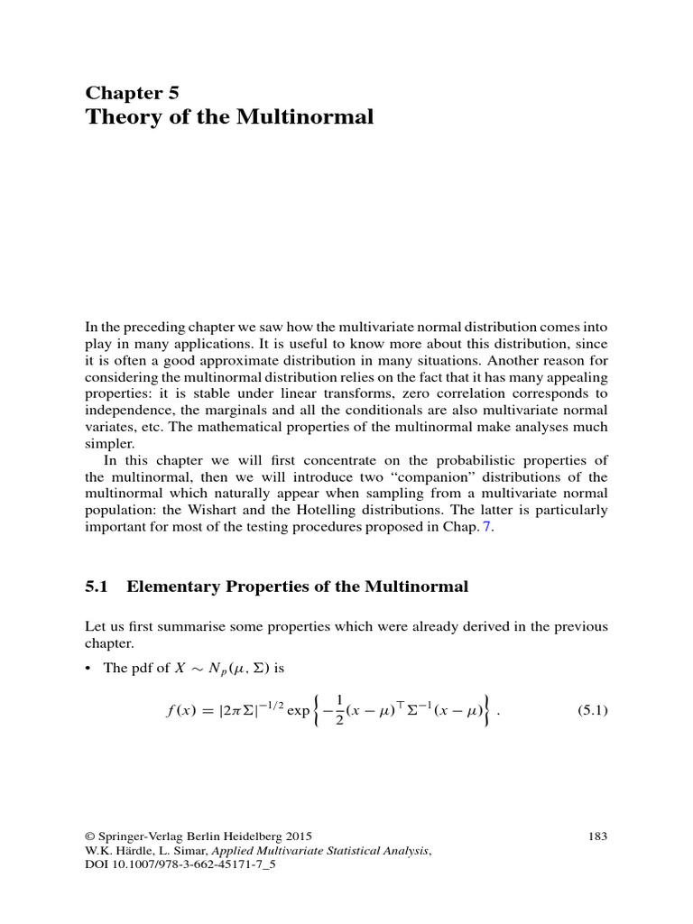 Applied Multivariate Statistical Analysis-192-208 | PDF | Variance ...