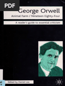 (A Reader's Guide To Essential Criticism) Daniel Lea - George Orwell - Animal Farm-Nineteen Eighty-Four-Palgrave Macmillan (2003)