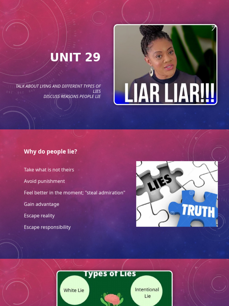 Understanding Types of Lies | PDF | Truth | Lie