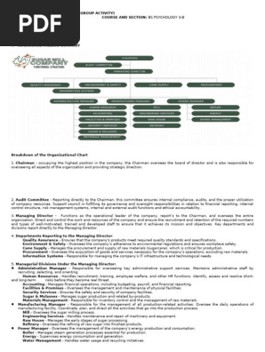 ORGANIZATIONAL CHART MAKING