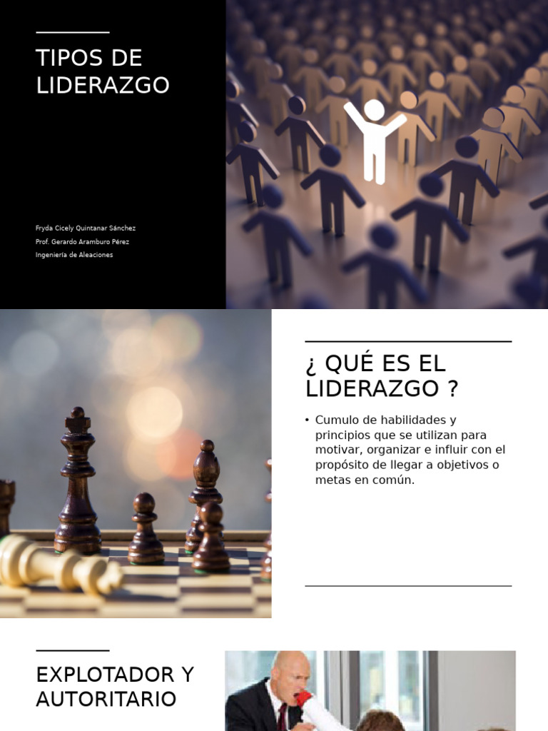 Tipos de Liderazgo | PDF | Crecimiento personal y profesional ...