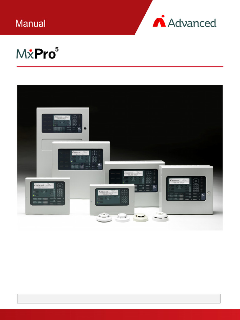 MXPro 5 Fire Alarm Panel Manual | PDF | Electrical Wiring ...